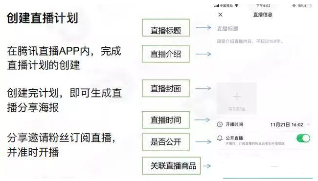 腾讯直播怎么开播