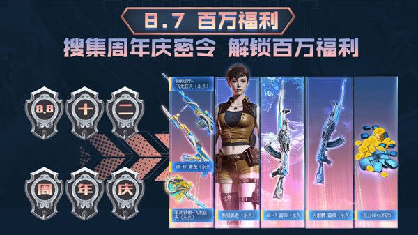 CF8月7日百万福利活动网址，永久火麒麟雷神免费领介绍[多图]图片2