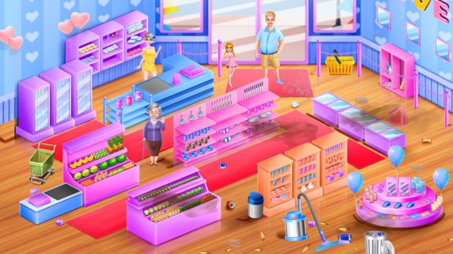 超市管理者游戏