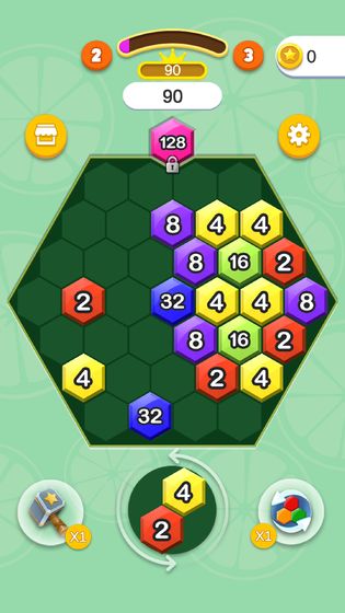 2048六角碰碰碰