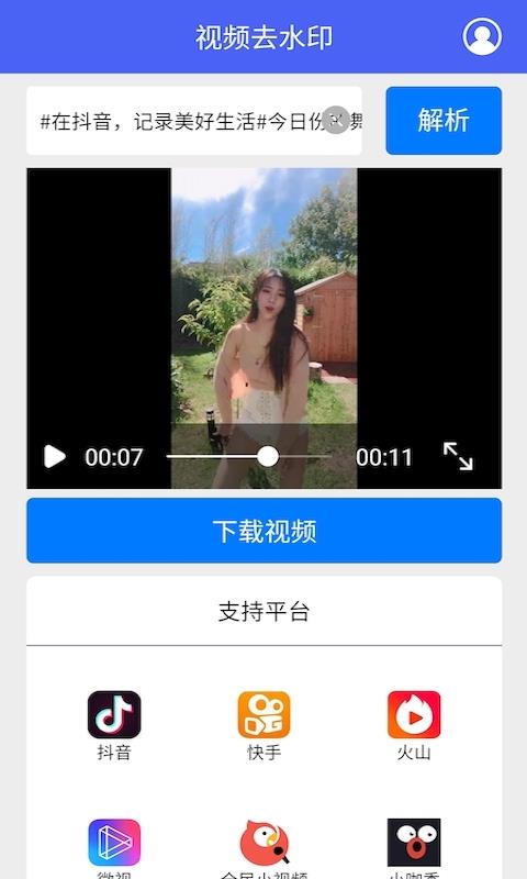 短视频去水印工具