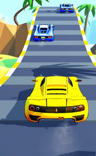 狭道飞车游戏