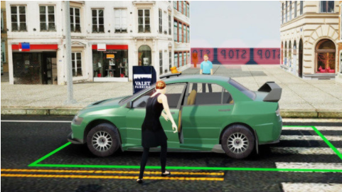 代客泊车模拟器