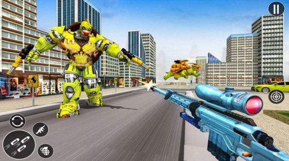 动物机器人大猎杀手游