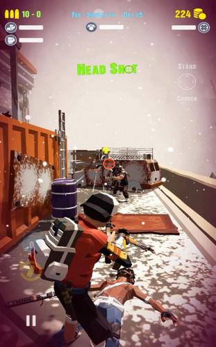 传奇僵尸射手游戏