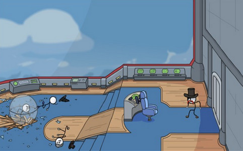 火柴人亨利玩具熊